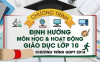 TỔ HỢP MÔN (DỰ KIẾN) DÀNH CHO HỌC SINH LỚP 10 NĂM HỌC 2026 - 2027 TRƯỜNG THPT NGÔ QUYỀN