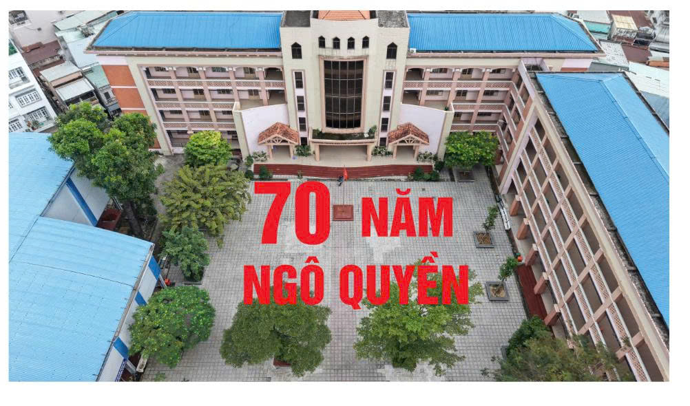 HINH TRƯỜNG 70 NĂM CHỤP TỪ TRÊN CAO