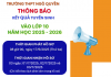 DANH SÁCH THÍ SINH TRÚNG TUYỂN VÀO LỚP 10 - NĂM HỌC 2025.2026 TRƯỜNG THPT NGÔ QUYỀN