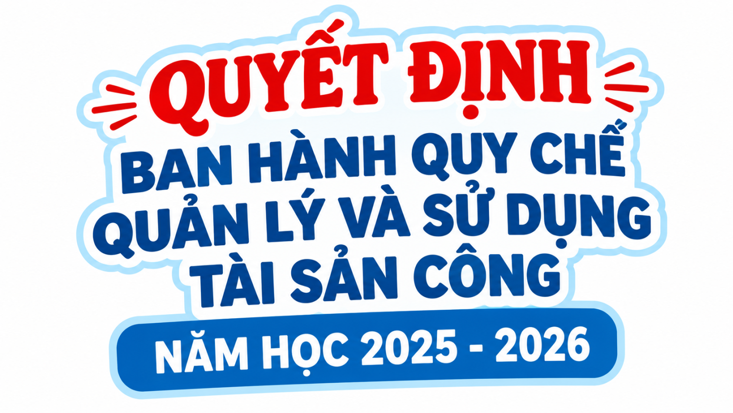 TRƯỜNG THPT NGÔ QUYỀN QUYẾT ĐỊNH BAN HÀNH QUY CHẾ